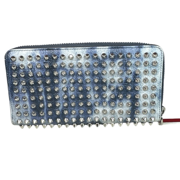 Christian Louboutin Handbags - #2505 CHRISTIAN LOUBOUTIN studding long zip wallet